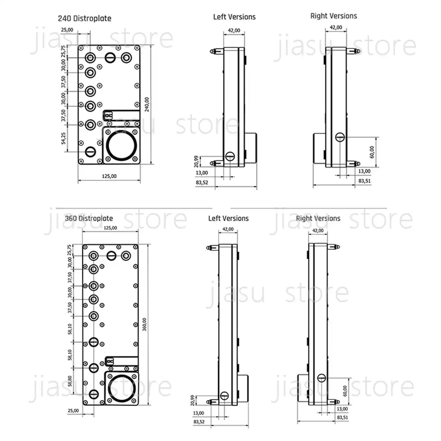 Alphacool Core Distro Plate 24 - Integrated Pump Reservoir Distro Plate のレビューと価格