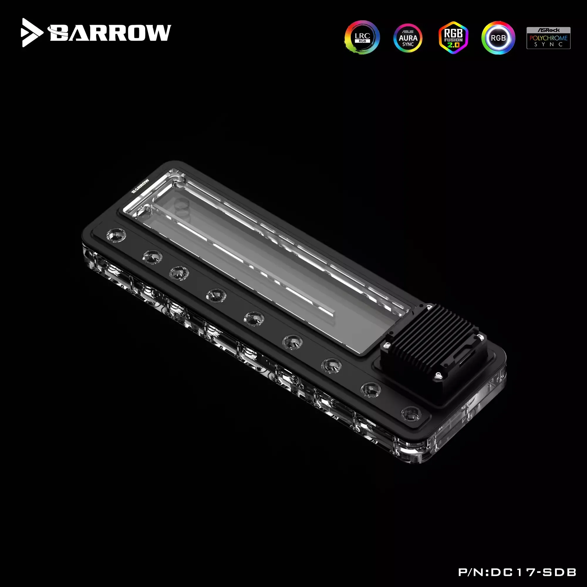 Barrow AIOポンプ リザーバー一体型ポンプ 17W  - Integrated Pump Reservoir Distro Plate のレビューと価格